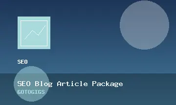 SEO Blog Article Package