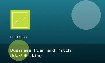 Business Plan and Pitch Deck Writing