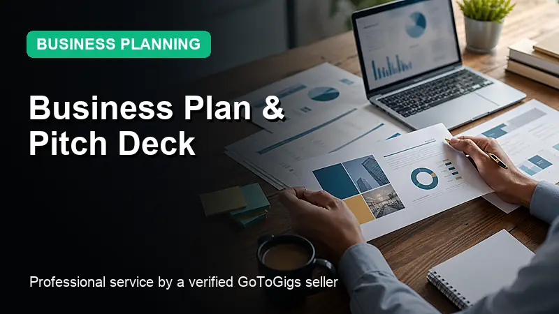 Business Plan and Pitch Deck Writing