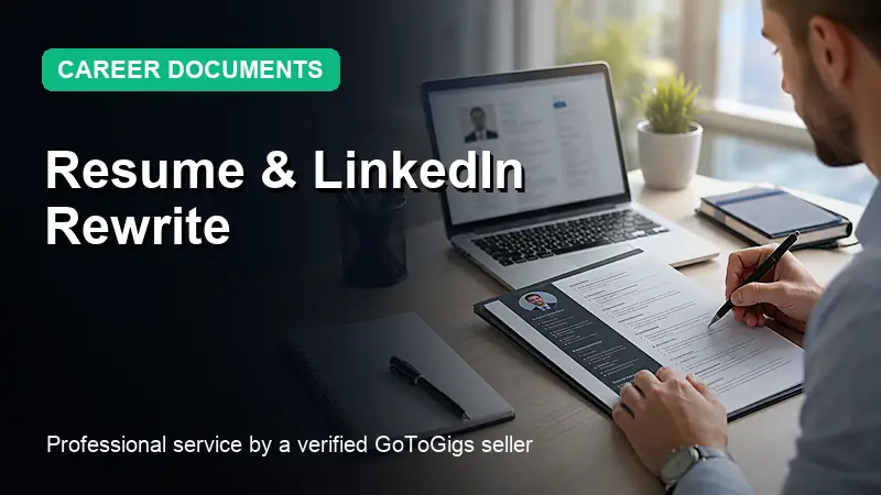 Professional Resume and LinkedIn Rewrite